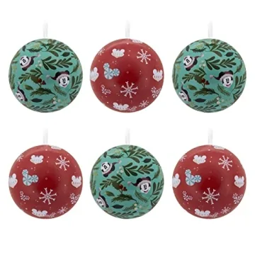 Hallmark Disney Mickey Minnie Mouse Ornaments Set of 12