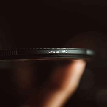 Tide Optics CineSoft® Strong 1/2 Lens Filter Diffusion Mist Pro Dream Effect (49mm)