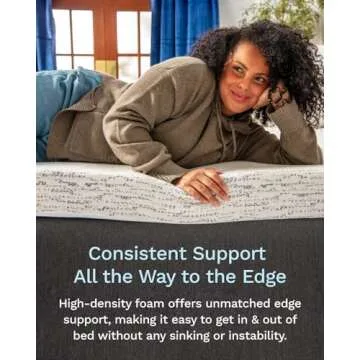 ViscoSoft 3 Inch Memory Foam Mattress Topper Full - Select High Density Ventilated Mattress Pad - Premium Removable Rayon Cover