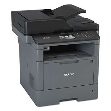 Brother Monochrome Laser Multifunction All-in-One Printer, MFC-L5700DW, Flexible Network Connectivit...