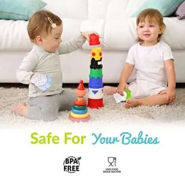 Liname Teething Mitten - Baby Chew Toy for Soothing Gums