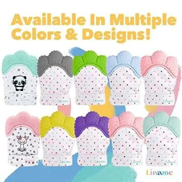 Liname Teething Mitten - Baby Chew Toy for Soothing Gums