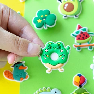 Cute Kawaii Shoe Charms Set of 100 for Kids and Teens