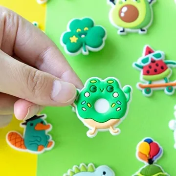 Cute Kawaii Shoe Charms Set of 100 for Kids and Teens