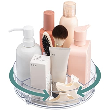 Home Intuition Lazy Susan - Clear Storage Organizer