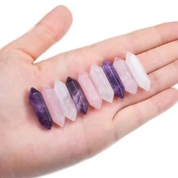 CrystalTears Natural Healing Crystal Points Set