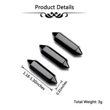 CrystalTears Natural Healing Crystal Points Set