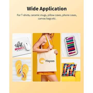 Hiipoo Sublimation Paper for High-Quality Transfers
