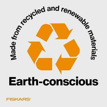 Fiskars 8" Eco-Friendly Fabric Scissors for Crafting