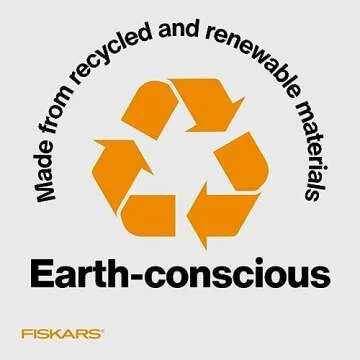 Fiskars 8" Eco-Friendly Fabric Scissors for Crafting