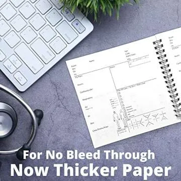 Field Equipt Nurse Essentials Report Notebook for Work & Nursing School Clinical, Notepad Replaces F...