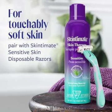Skintimate Shave Gel for Sensitive Skin | Smooth & Gentle Shaving