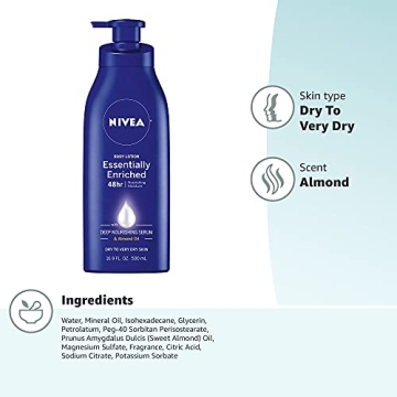 NIVEA Moisturizing Body Lotion for Deep Hydration & Soft Skin