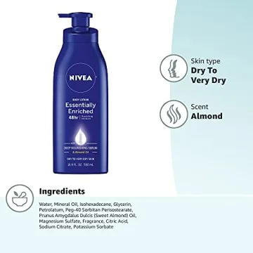 NIVEA Moisturizing Body Lotion for Deep Hydration & Soft Skin