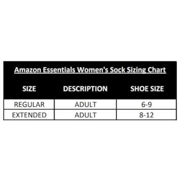 Amazon Essentials Women's Casual Crew Socks, 6 Pairs, Multicolor/Dots/Solid Colors/Stripe, 8-12