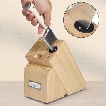 Kuisine Chef Knife Set - High Carbon and Ergonomic Handles