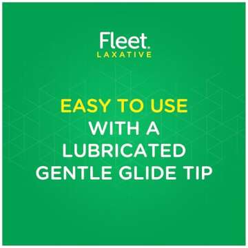 Fleet Laxatives, Saline Enema for Adult Constipation Relief, Prefilled Enema Kit for Fast Acting Constipation Relief, 4.5 fl oz, 2 Bottles