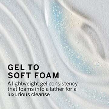 FACETORY Urban Calm Purifying Gel Facial Cleanser - Hydrating Face Wash with Fermented Pear & Capryloyl Salicylic Acid LHA - Gentle Exfoliating Foam Cleansing Gel for All Skin Types