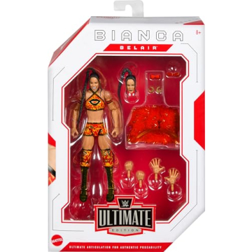 Bianca Belair WWE Action Figure with Swappable Accessories