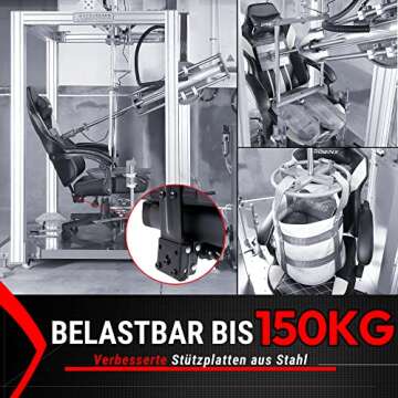 Dowinx Gaming Chair with Pocket Spring Cushion, Ergonomic Computer Chair High Back, Reclining Game Chair Pu Leather 350LBS, White