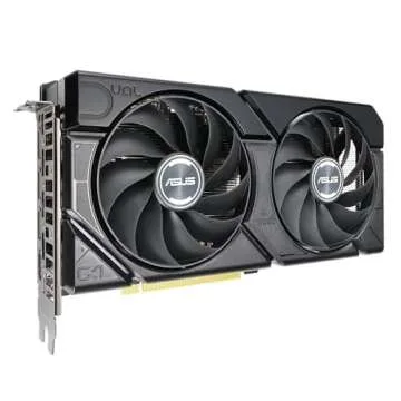 ASUS Dual GeForce RTX™ 4060 EVO OC Edition 8GB GDDR6 (PCIe 4.0, 8GB GDDR6, DLSS 3, HDMI 2.1a, DisplayPort 1.4a, Axial-tech Fan Design, 0dB Technology, Dual BIOS, Auto-Extreme Technology, and More)