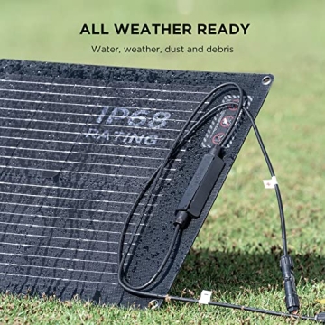 EcoFlow 110W Portable Solar Panel - Efficient & Waterproof