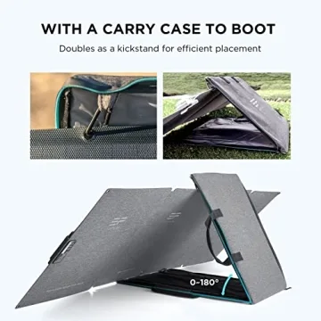 EcoFlow 110W Portable Solar Panel - Efficient & Waterproof