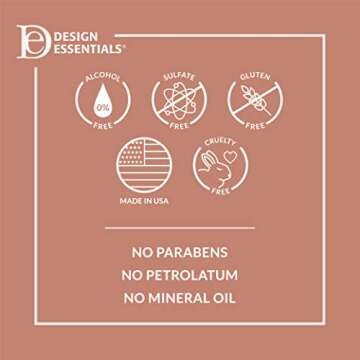 Design Essentials Natural Coconut & Monoi Curl Defining Gelee, with Sunflower, Marshmallow Root & Aloe, 12 Ounce