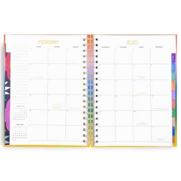 ban.do Daily Planner 2024-25, Large Weekly Planner Dated August 2024 - December 2025, Hardcover Spiral Planner with Monthly Calendar, Stickers, & Pockets (Only the Good Stuff)