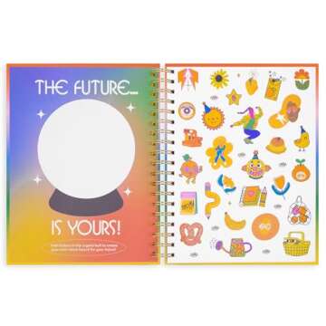 ban.do Daily Planner 2024-25, Large Weekly Planner Dated August 2024 - December 2025, Hardcover Spiral Planner with Monthly Calendar, Stickers, & Pockets (Only the Good Stuff)