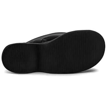 Lvemas Womens Platform Sandals Wedges SIides Open Toe Thong Flip-Flops Wedge Sandal