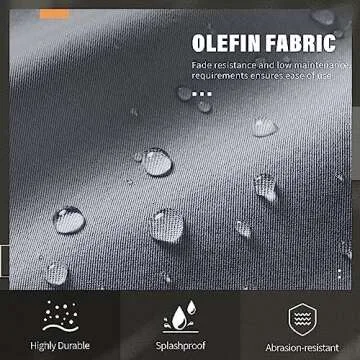 Solaste Aluminum 3-Seat Outdoor Couch with Cushions