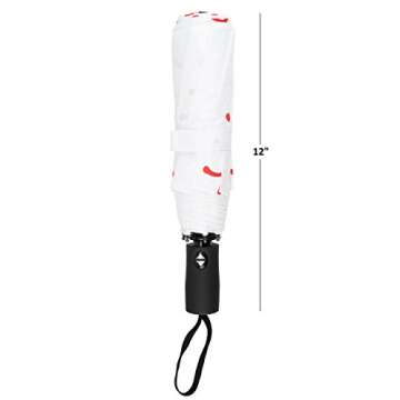 Ballpark Elite Baseball Umbrella | Portable with Automatic Open Close | Collapsible Travel Sports Umbrella