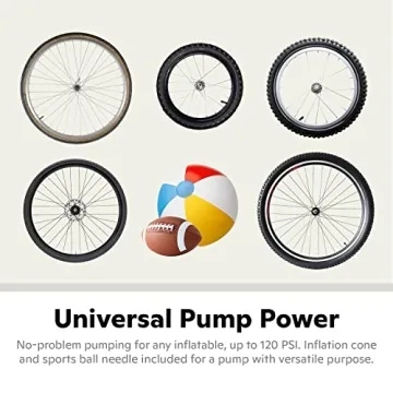  Schwinn Air Center Plus Floor Bike Pump - 120 PSI Max