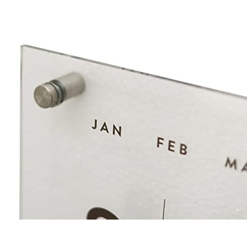 Parisloft Reusable Acrylic Wall Calendar for Home Office