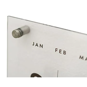 Parisloft Reusable Acrylic Wall Calendar for Home Office