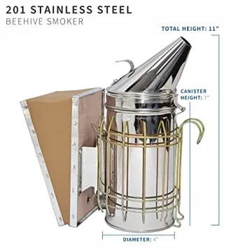 Bee Hive Smoker Stainless Steel Heat Shield for Beekeeping