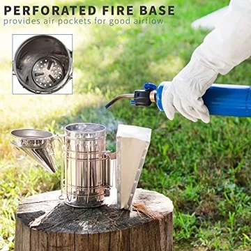 Bee Hive Smoker Stainless Steel Heat Shield for Beekeeping
