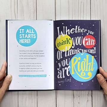 Big Life Journal - Teen Edition: A Growth Mindset Journal – Interactive Journal for Teens with Writing Prompts – Journal for Teens & Tweens – Inspirational Goal Planner Guided Journal