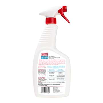 Nature's Miracle Pet Odor Eliminator - Advanced 3-In-1 Odor Destroyer - Fresh Linen Scent 24 oz