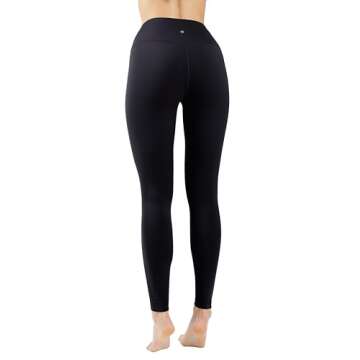 Yogalicious Squat Proof Fleece Lined High Waist Leggings for Women
