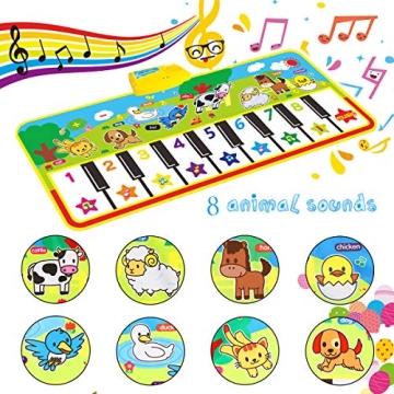 WOSTOO Piano Mat for Kids - Musical Fun and Learning