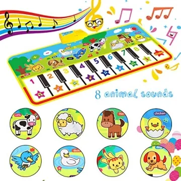 WOSTOO Piano Mat for Kids - Musical Fun and Learning