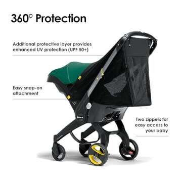 360 Sun Cover Protection Accessory for Doona Stroller Car Seat