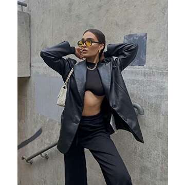 Trendy Yellow and Orange Lens Sunglasses for All Ages