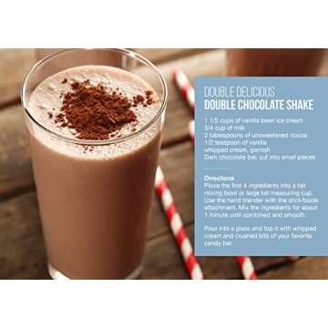 Chefman with Stainless Steel Shaft & Blades Powerful Ice Crushing 2-Speed Control One Hand-Mixer, Purees Smoothie, Sauces & Soups, 300 Watts, Wink