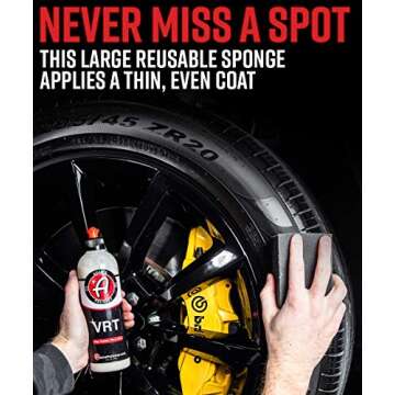 Adam's Polishes Block Applicator Pack for Precision Detailing