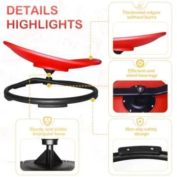 Ackweng Kids Swivel Chair - Sensory Spinning Chair for Kids