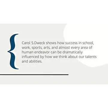 Mindset: The New Psychology of Success