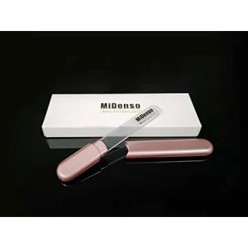 MiDenso Glass Nail File - Travel-Friendly Nail Buffer